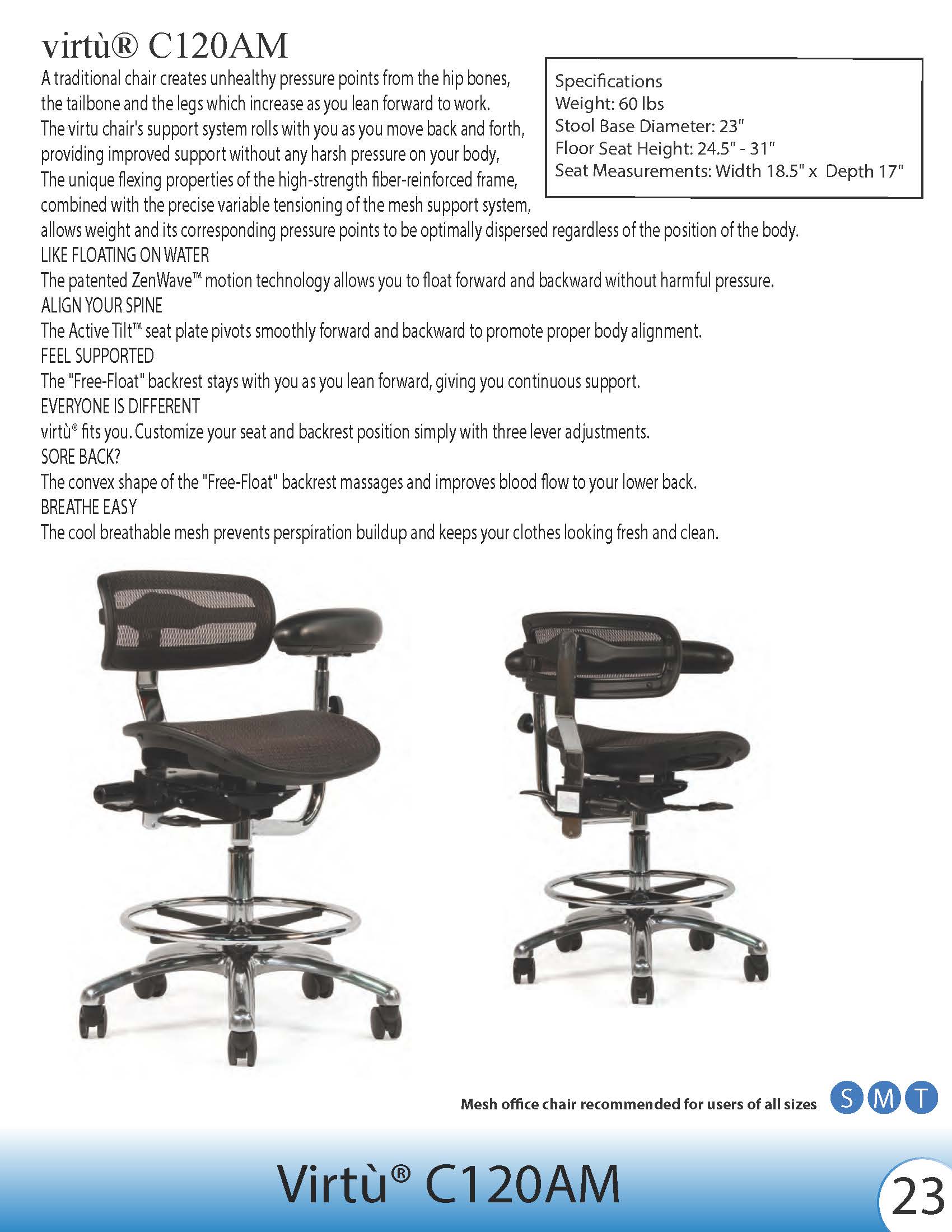 virtù®C120AM - Crownseating  1663.00