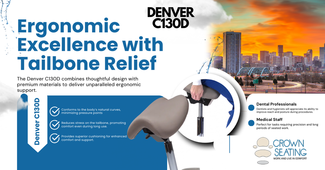 The Ultimate Guide to the Denver C130D: Ergonomic Excellence with Tailbone Relief