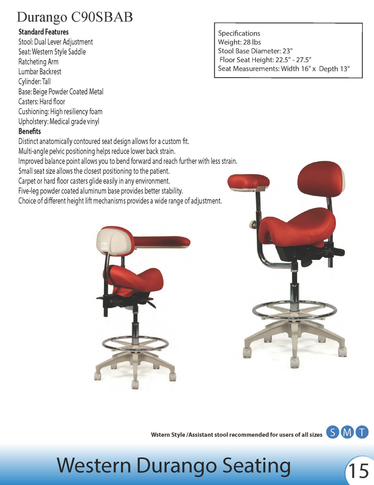 Durango C90SBA - Crownseating  1321.00