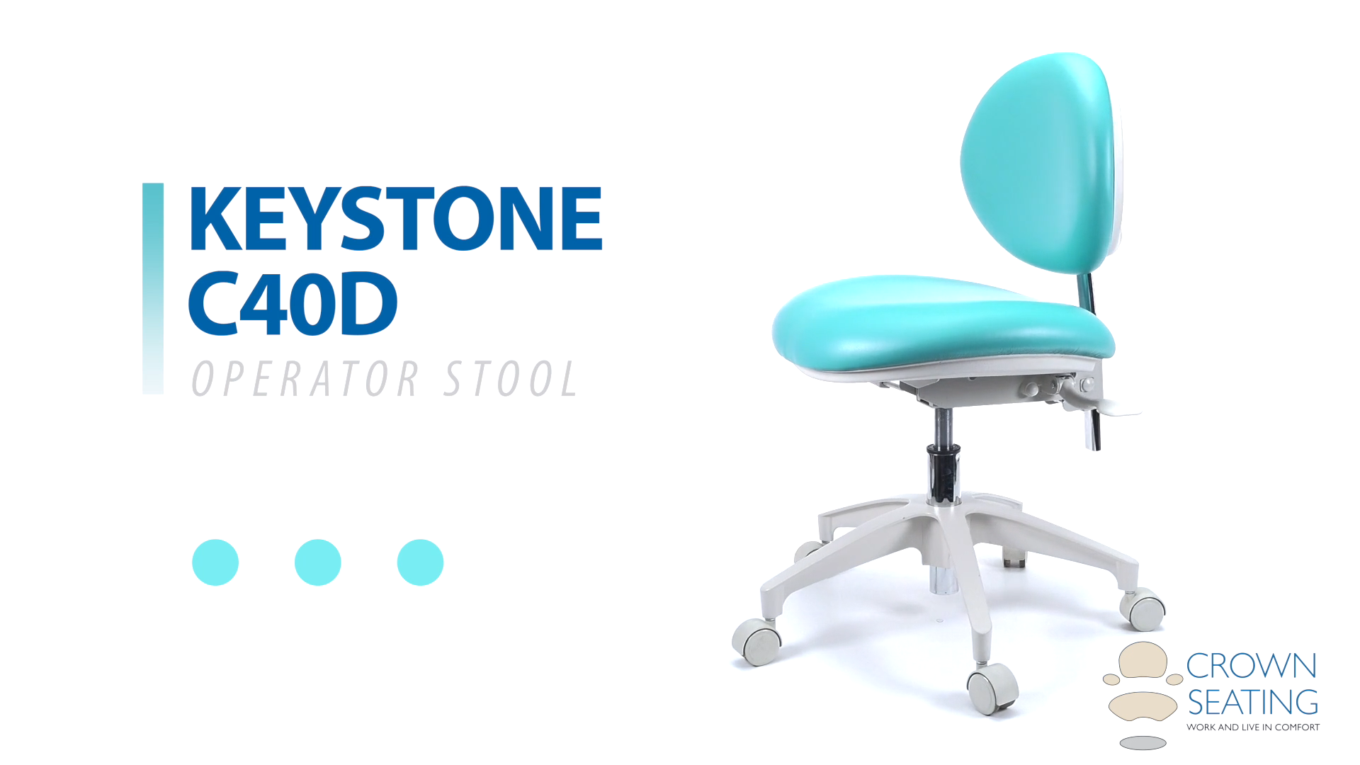 Keystone C40D Dental Stools Crownseating