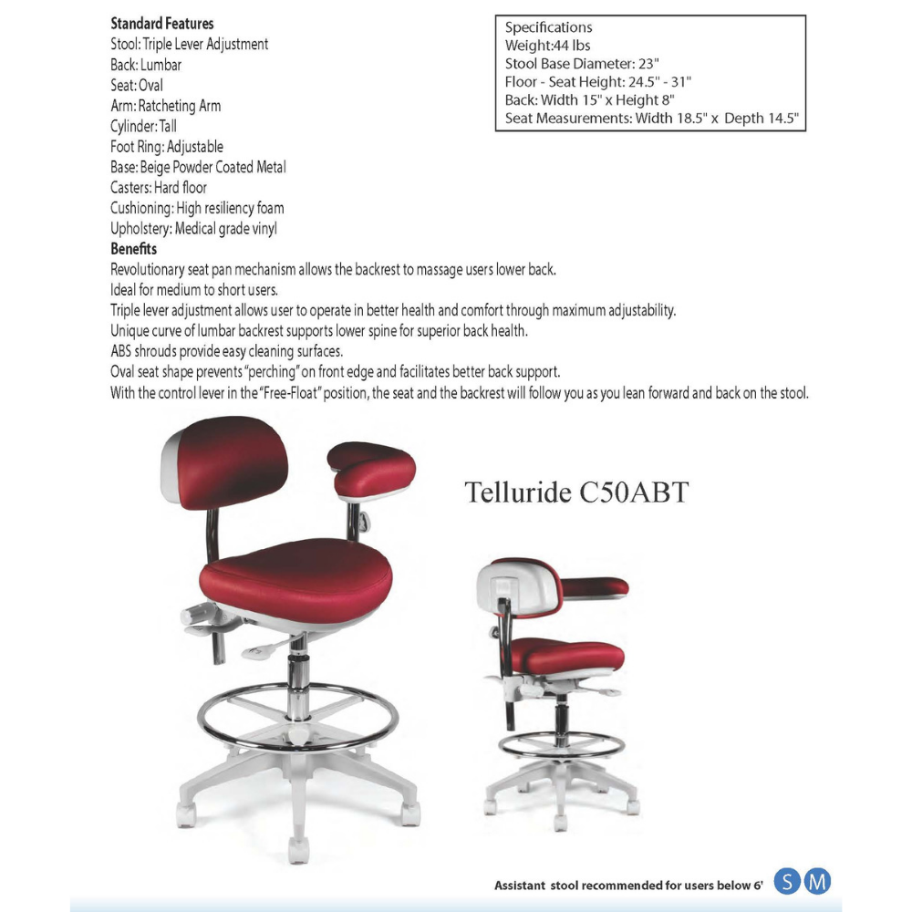 Telluride C50ABT - Crownseating  1611.00