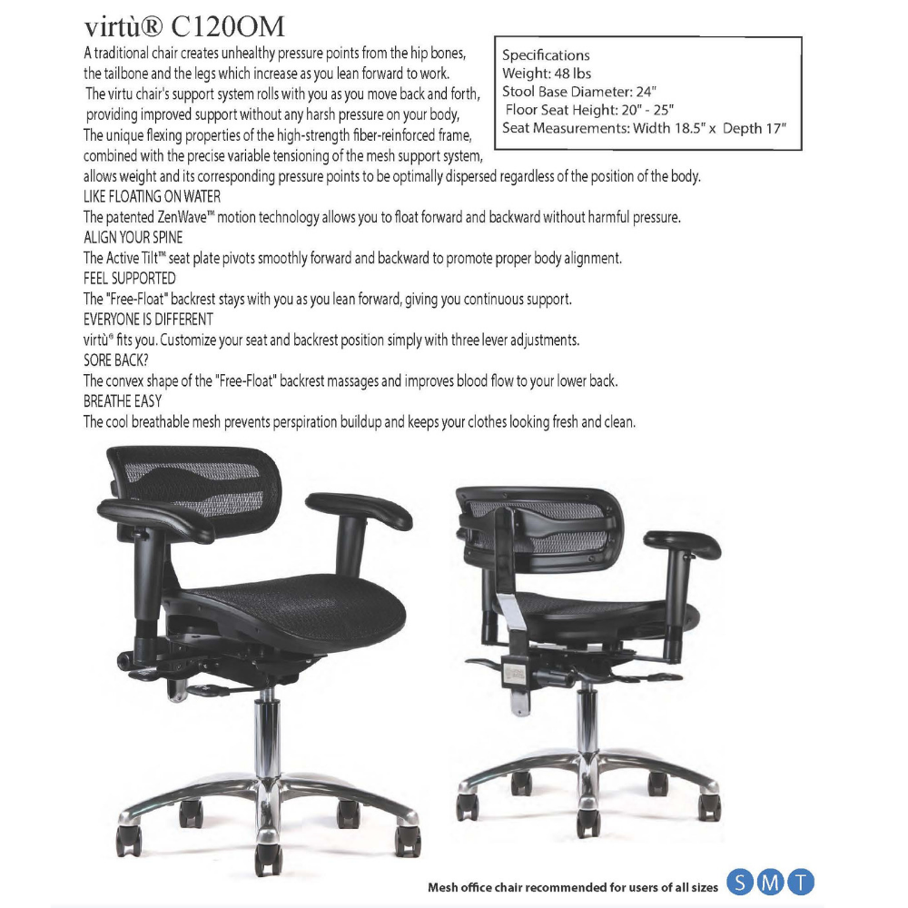 virtu® C120OM - Crownseating  1459.00